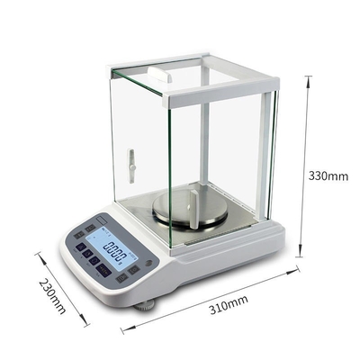 Cân bằng phân tích chính xác tính toán tự động thông qua màn hình LCD có đèn nền lớn