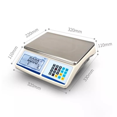 Màn hình LCD Cân đếm kỹ thuật số Cân đếm công nghiệp điện tử