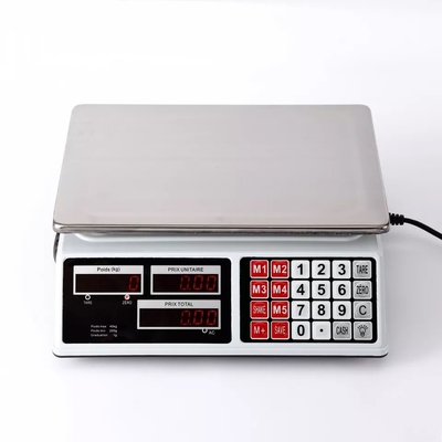 Các nút kỹ thuật số Cân điện tử có độ chính xác cao Cân điện toán 30kg 40kg